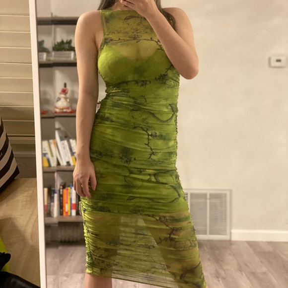 Iamgia Crescent Dress Mesh Snake 